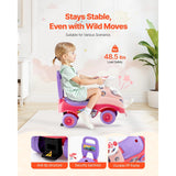 Toddler Push Ride-On Walker Car with Horn & Music, Under-Seat Storage thumbnail 5