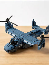 V-22 Osprey Tiltrotor Military Aircraft Building Block Set thumbnail 2