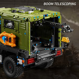 Off-Road Ambulance Building Block Truck – 3850pc DIY Vehicle Set thumbnail 4