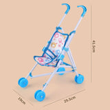 Baby Doll Pram Playset with 3 Dolls thumbnail 5
