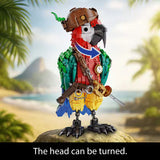 Pirate Parrot Building Block Model – Creative Animal Brick Set for Room Decor thumbnail 3