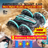 Amphibious 4WD RC Stunt Car – Waterproof Off-Road Drift Vehicle with 360° Rotation thumbnail 1