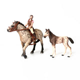 Horse & Rider Figurine Playset - Realistic 1/60 Scale thumbnail 5