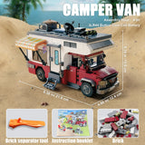Camper Van Building Block Set with LED Light thumbnail 6