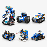 6-in-1 STEM Robot Building Kit with App Control miniatuur 3