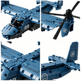V-22 Osprey Tiltrotor Military Aircraft Building Block Set thumbnail 4