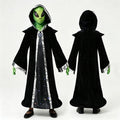 Alien Cosplay Costume with Hooded Cape, Mask and Gloves