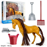 Ranch Horse Figurine Toy - 6 Inch Realistic Model with Mane thumbnail 1