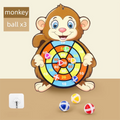 Sticky Ball Dartboard – Montessori Indoor Target Game for Kids