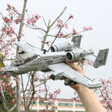 Military Fighter Jet Building Block Model – 961pc thumbnail 5