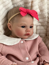 19" Realistic Reborn Baby Doll - Hand-Painted, Rosy Cheeks thumbnail 3