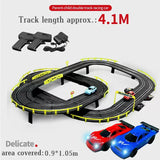 Electric Slot Car Race Track Set with Remote Control – 1/43 Scale thumbnail 1