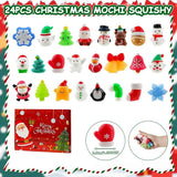 Squishy Christmas Advent Calendar – 24-Piece Countdown Set thumbnail 2
