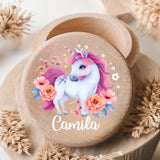 Personalised Wooden First Curl Keepsake Box thumbnail 3