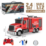 RC Fire Truck with Ladder, Lights & Water Spray thumbnail 3
