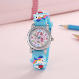 3D Cartoon Silicone Kids Watch – Unicorn & Dinosaur Designs thumbnail 1
