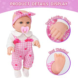 12-Inch Simulation Baby Doll – Soft, Cute Outfit, Collectible Gift thumbnail 3