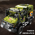 Off-Road Ambulance Building Block Truck – 3850pc DIY Vehicle Set