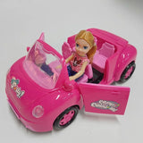 Mini Doll Convertible Car Playset with Figure thumbnail 5