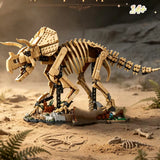 1154-Piece Triceratops Dinosaur Building Block Model – Collectible Display Set thumbnail 2