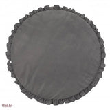 Round Ruffled Baby Play Mat - Cotton Crawling Rug, 100cm thumbnail 5