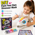 DIY Paintable Dinosaur Mask with Movable Jaw
