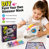 DIY Paintable Dinosaur Mask with Movable Jaw thumbnail 1