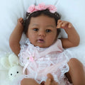 Realistic Soft-Body Baby Doll with Plush Bunny Toy