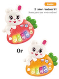 Cartoon Animal Musical Piano Toy for Kids - Light-Up Early Learning Toy