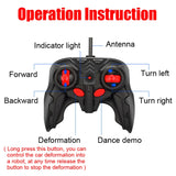 2-in-1 RC Transforming Car & Robot, 4-Channel Remote thumbnail 4