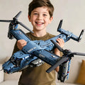 V-22 Osprey Tiltrotor Military Aircraft Building Block Set