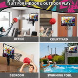 Mini Basketball Hoop Set with Scoreboard & 3 Balls thumbnail 3