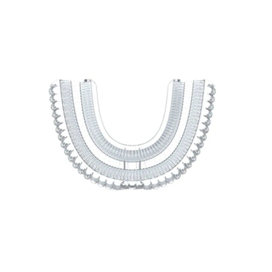 Replacement U-shape brush heads for kids toothbrush