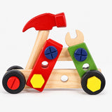 Wooden Carpenter Toolbox – Montessori Pretend Play Set miniature 4