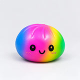 Giant Rainbow Squishy Dumpling Ball, Slow Rebound Sensory Stress Relief Toy thumbnail 4