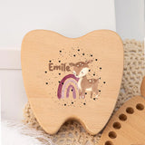 Personalised Wooden Tooth Fairy Box with Custom Name thumbnail 4