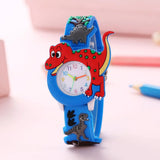 3D Cartoon Silicone Kids Watch – Unicorn & Dinosaur Designs thumbnail 5