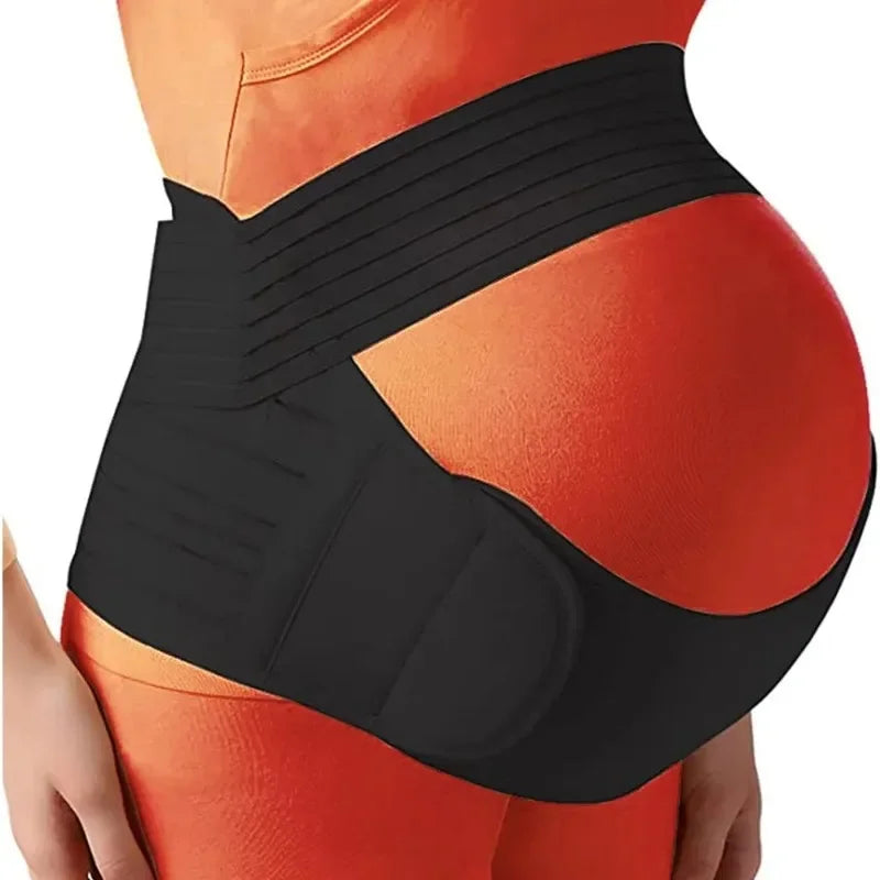 Maternity support belt in black colour