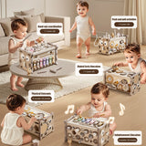 Owl Sensory Activity Cube – Magnetic Fishing, Whack-a-Mole & Piano thumbnail 1