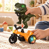 Electric Dinosaur Trike Toy – 360° Stunt Car with Lights & Music, DIY Assembly miniatuur 3