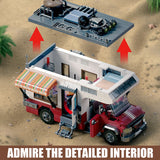 Camper Van Building Block Set with LED Light thumbnail 2