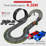 Electric Slot Car Race Track Set with Remote Control – 1/43 Scale thumbnail 2