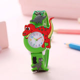 3D Cartoon Silicone Kids Watch – Unicorn & Dinosaur Designs thumbnail 6
