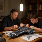 Stealth Fighter Jet Building Block Set - 1775pcs thumbnail 3