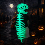 Glow in the Dark Dinosaur Skeleton Headpiece Costume thumbnail 5