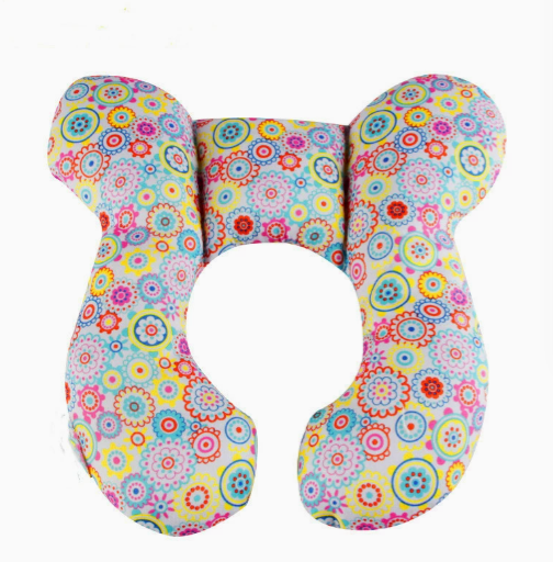 Baby pillow rainbow design