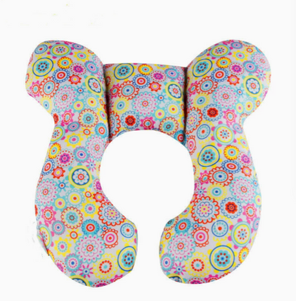 Baby pillow rainbow design