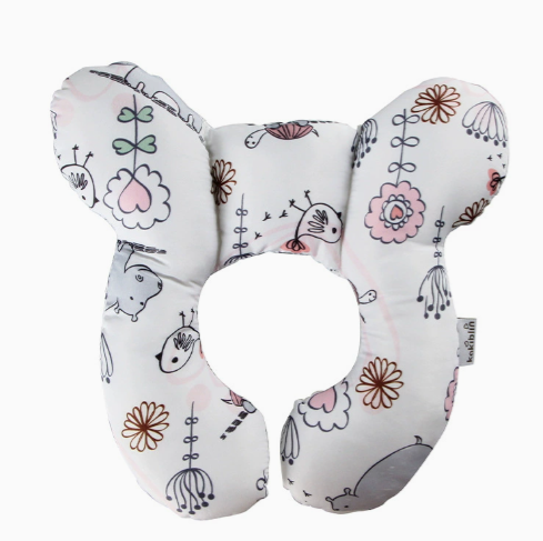 Baby pillow flowers design