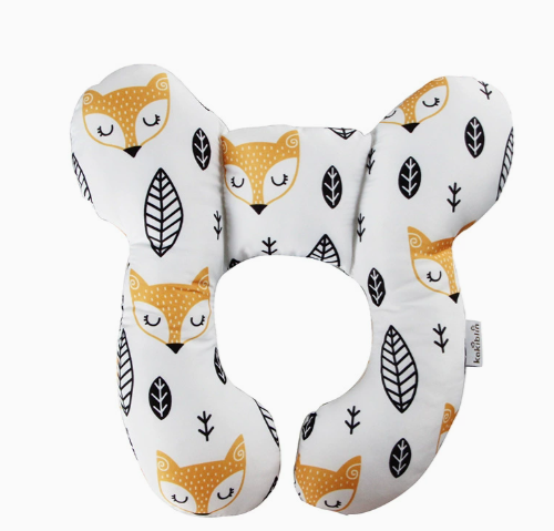 Baby pillow wolf design