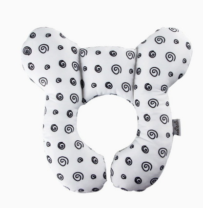Baby pillow black white design